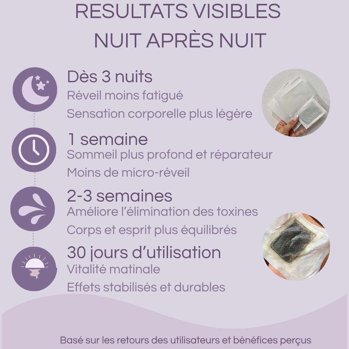 Patchs Detox Nuit - Pieds